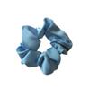 MORE SUNDAY 100% Natural Mulberry Silk Scrunchie | Perfect for Birthday Gift, Mother's Day, Just Because, Treat Yourself, Self care | Tissue Paper Wrapping (Pink, Silver, White, Emerald, Plum, Blue, Carmel) (French Blue) view 2