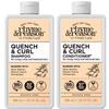 RR Hair Rhyme & Reason Quench and Curl Shampoo Conditioner Set. 13 Fl Oz Bottles. For Curly, Coily, Textured Hair. Blended with Shea Butter, Desert Peach Ceramides. Vegan, Sulfate Cruelty Free. view 1