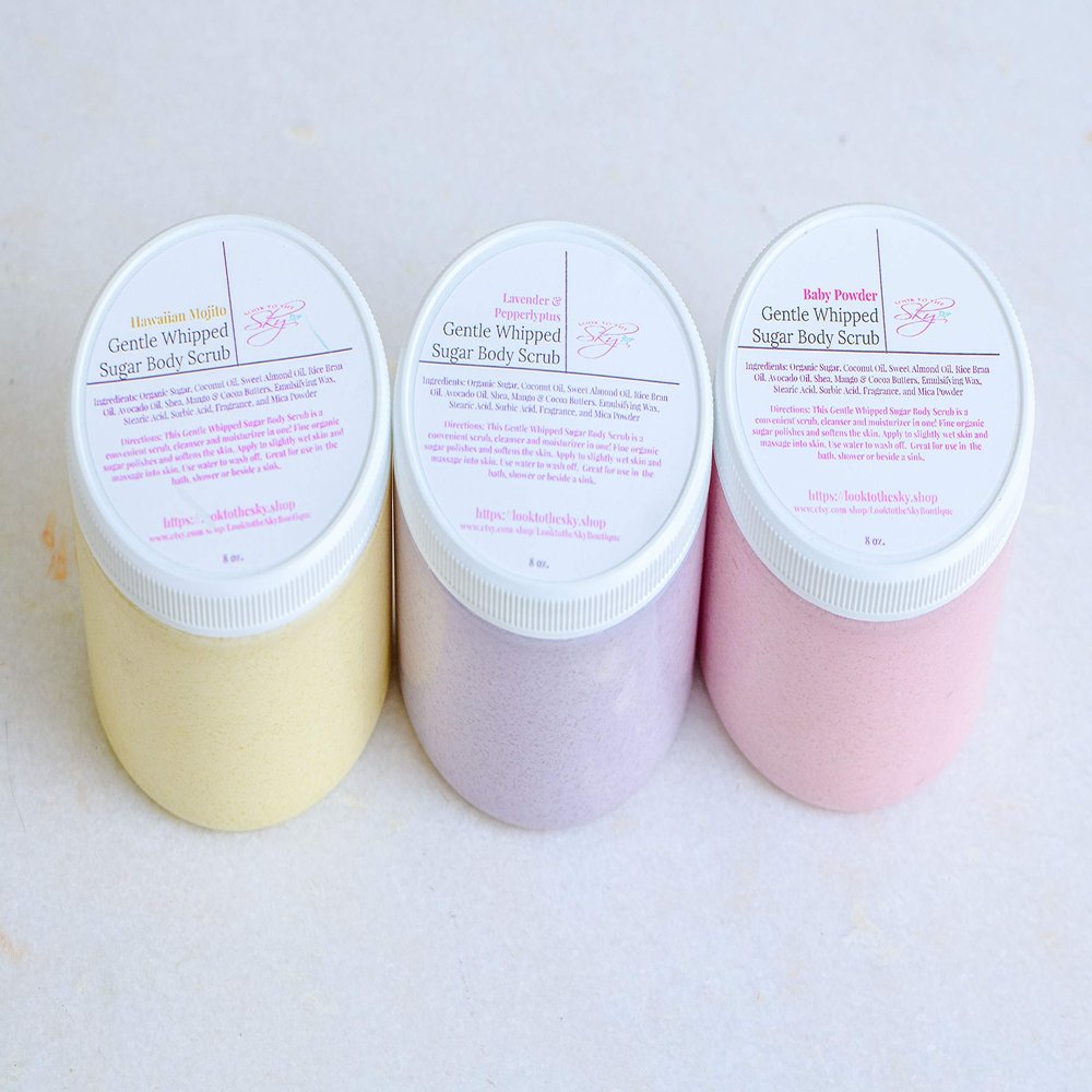 Gentle Whipped Sugar Body Scrub