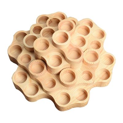 Anncus 31 Slot Display Stand Rack for 15ml Essential Oil Bottles and 10ml Roller Bottle