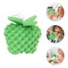 EXCEART 2pcs Boy Girl Cartoon Fruit Shaped Bath Sponge Scrubber Lightweight and Reusable Shower Supplies for Boys and Girls view 3