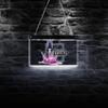 The Geeky Days Nail Art Studio Professional LED Light Up Sign for Business Display Salon Salon Manicure LED Sign Rectangle Display Light Board(19.68 x11inches) view 3