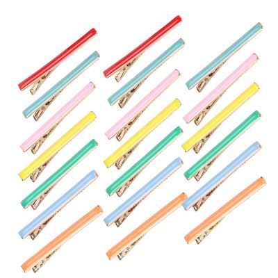 20Pcs Metal Hair Clips, Colorful Hair Barrettes Duck Bill Clips Hair Clips for Toddlers Women Kids Girls Hair Accessories