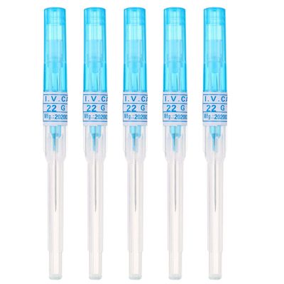 Piercing Needles,5PCS 22G IV Catheter Needles Kit Piercing for IV Start Kits,Ear Nose Piercing Needles Supply(22G)