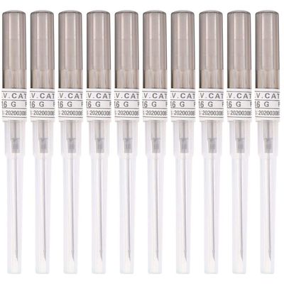 JinYan Piercing Needles,10PCS 16G IV Catheter Needles Kit for IV Start Kits,Ear Nose Piercing Supply(16G)