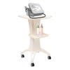 Beauty Salon Trolley Cart Trolley Rolling, Upthehill 2 Tiers White Elegant Spa Beauty Equipment Maintenance Cart Rack Storage Tray for Beauty Medical Instruments, Hairdressing view 1