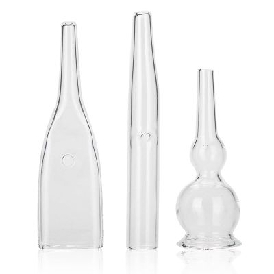 3pcs Vacuum Glass Tube Kit, Blackhead Removal Facial Suction Pore Vacuum Cleaner for Face Cleanser Blackhead Removal Machine Microdermabrasion Machine Accessories