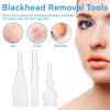 3pcs Vacuum Glass Tube Kit, Blackhead Removal Facial Suction Pore Vacuum Cleaner for Face Cleanser Blackhead Removal Machine Microdermabrasion Machine Accessories view 2