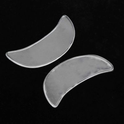 2Pcs AntiWrinkle Face Eye Patch, Reusable Silicone Eye Pad Sticker for Face Caring