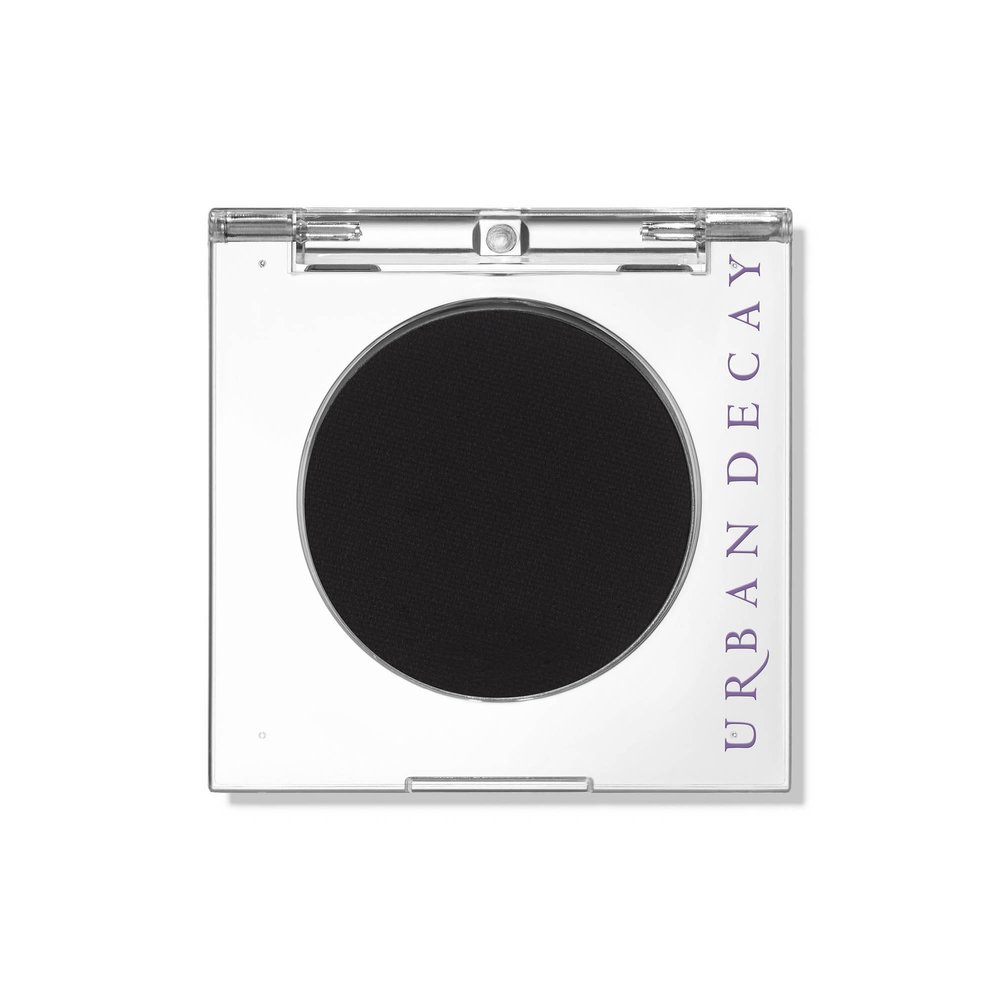 URBAN DECAY 24/7 Longwear Eyeshadow Single - High-Pigment Eye Shadow Compact, Smooth & Blendable Color, Up to 12HR Wear, Crease-free Makeup - Blackout (deep black matte)
