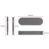 UPSTORE 1 Set Pink Silicone Eyebrow & Eyelash Brush Set with Case view 2