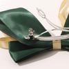 6PCS French Barrette Soft Silky Hair Bow Clip Bow Hair Clips Long Silk Ribbon Hair Bands Hair Scarf Hair Ties Women Barrettes view 3