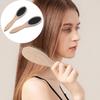 2pcs Wig Steel Comb Paddle Hair Comb Hair Brush Comb Paddle Hair Brush Detangling Hair Comb Wire Bristle Wood Detangling Wooden view 4