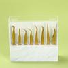 8 Holes Tweezers Holder, Acrylic Rack Storage Eyelash Extension Tools with Dust Cover Tweezer Display Stand Holder Eyelash Extension Supplies Acrylic Display Stand Tool Salon view 1
