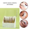 8 Holes Tweezers Holder, Acrylic Rack Storage Eyelash Extension Tools with Dust Cover Tweezer Display Stand Holder Eyelash Extension Supplies Acrylic Display Stand Tool Salon view 3