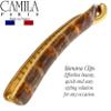 Camila Paris CP3147 French Hair Banana Clincher Clip, Classic Girls Updo Flexible Ponytail Holder, Non Slip Interlocking Banana Comb, Fashion Durable Styling Hair Accessories for Women, Made in France view 4