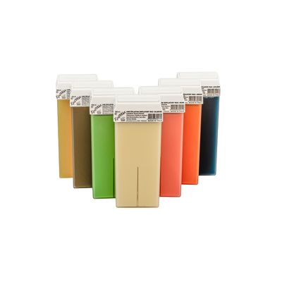 EPILWAX Lot de 7 Cartouches Roll-On Panach de cire dpilation professionnelle 100 ml utilisation avec bandes pilation Appareil pilation Chauffe Cartouche Cire Recharge (Panach)