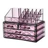Anncus 2018New Clear Acrylic Makeup Storage Case Nail Polish Rack Lipstick Cosmetic Storage box Holder Makeup Brush Makeup Organizer - (Color: 5) view 2