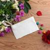 Anncus canvas cosmetic Bags DIY women blank plain zipper makeup bag phone clutch bag F20173867 - (Color: creamy-white) view 2