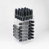 Anncus Clear 360 Degree Rotating Transparent Acrylic Lipstick Makeup Box Desktop Storage Case Holder 64 Grids Lipstick Case - (Color: Clear) view 2