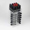 Anncus Clear 360 Degree Rotating Transparent Acrylic Lipstick Makeup Box Desktop Storage Case Holder 64 Grids Lipstick Case - (Color: Clear) view 3