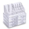 Anncus 6pcs/lot Acrylic Makeup Storage Case Nail Polish Rack Cosmetic Storage box Lipstick Holder Makeup Brush Organizer 7 styles - (Color: E) view 2