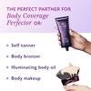 Westmore Beauty Blend & Blur Body Kabuki Brush & Self Tanner Brush - For Body Makeup & Foundation - Blending Applicator For Self Tanning - Durable Vegan Bristles view 2