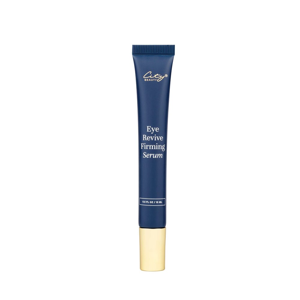 City Beauty Eye Revive Firming Serum - Anti-Aging Formula - Firm, Tighten, & Hydrate - Natural Solution For Sagging Skin & Under-Eye Wrinkles - Cruelty-Free Skin Care