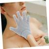 Healifty 1set Exfoliating Bath Gloves Dual-Sided Body Scrubber for Deep Cleansing Suitable for All Skin Types Includes for Refreshing Showers view 3