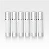 Cosmetic Packaging Now Luxe Airless Bottle, White Airless Bottles w/Matte Silver Cap, Multi-Pack Bundle (15 ML, 6 Pack) view 1