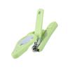 1pc Nail Clippers Durable Nail Cutters Finger Clipper Portable Cutters with Magnifier Stainless Steel Durable Toe view 1