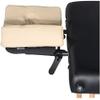 Master Massage Massage Table Face Cradle Down Cushion Pillow, with Pu Leather, and Memory Foam Ergonomic Massage Bed Headrest for Bed Table (Cream) view 2