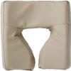 Master Massage Massage Table Face Cradle Down Cushion Pillow, with Pu Leather, and Memory Foam Ergonomic Massage Bed Headrest for Bed Table (Cream) view 4