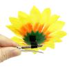 12 Pieces Sunflower Hair Clips Alligator Pins Accessories 3.9 inches for Wedding Party Boho Beach Photography Christmas Decorations view 4