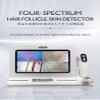 Skin Hair Scalp Detector Hair Follicle Facial Skin Oil Moisture 11 Inch HD LCD Screen Microscope Tester view 2