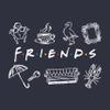 ABYstyle - Friends - Make-Up Bag - Friends - Blue, blue, Einheitsgre, blue, Einheitsgre view 2