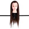 24'' Mannequin Head, Hair Styling Training Head Manikin Cosmetology Mannequin Head Salon Hair Hairdressing Training Heads Face Makeup Practice with Adjustable Clamp Holder view 1