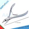 AAProTools Ingrown Toenail Nipper/Clipper-Toenail & Nail Nipper-Clipper-Box Joint Double Spring 4.5"-Ergonomic Style Straight Jaw with Very Fine and Sharp Blades view 3