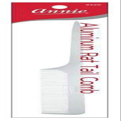 Annie Aluminum Rat Tail Comb 8"
