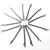 100Pcs Black Bobby Pins Black Barrette Hairstyle Tools Accessories (Black thin) view 1