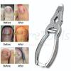 AAProTools Double Action Mycotic Nail Cutter Nipper Trimmer 6-in Professional Stainless Steel (3Pcs). with Black Leather Pouch view 4