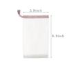 40PCS Exfoliating Soap Mesh Saver Pouch Bag and 3 PCS Transparent Hook and 5 PCS Transparent Spring Cord Plastic Lock for Shower Face Washing,Easy to Bubble and Store Small Soap view 2