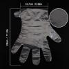 100pcs Paraffin Wax Bath Liners for Hand, Niubow Plastic Thermal Therabath Glove, Hot Wax Therapy Mitten Bags Covers for Heated Mitts Treatment view 2