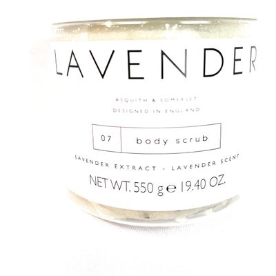 Asquith & Somerset Lavender Body Scrub 19.4 OZ
