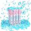 Air Compressed Celebration Cannons (2 Pack, It's a Boy Confetti Tint) view 1
