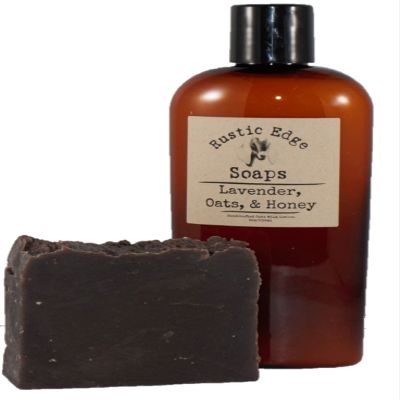 Lavender, Oats, and Honey Goat Milk Soap and Lotion Set