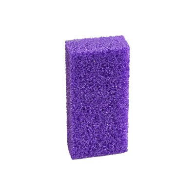 Foot Pumice Stone For Feet 2 in 1 Double Sided Hard Skin Callus Remover and Scrubber Pedicure Exfoliating Tool for Dead Skin Multi-Color (Purple)