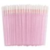 100 Pieces Lipstick Wands Disposable Lip Gloss Cosmetic Applicator Ctystal Lip Wands Bulk- Pink view 1