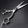 5.5 Inches Professional Hair Cutting Scissors and Thinning Scissors Set,Stainless Steel Hairdressing Scissors for Women & Men view 2
