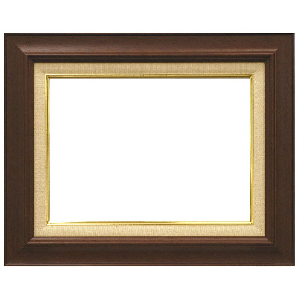 Large Price BC-101 F4 Oil Frame, Dark Brown, UV Protection, Acrylic